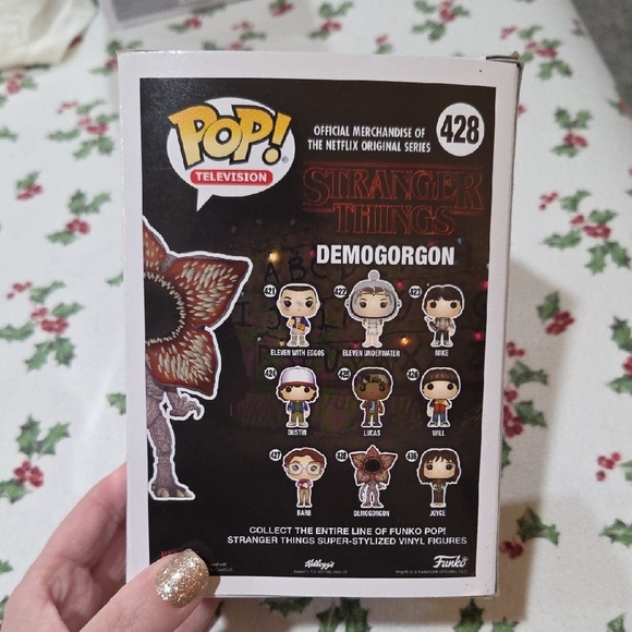 Funko Pop Stranger Things Demogorgon Figure with Red and Black Details - Picture 2 of 4